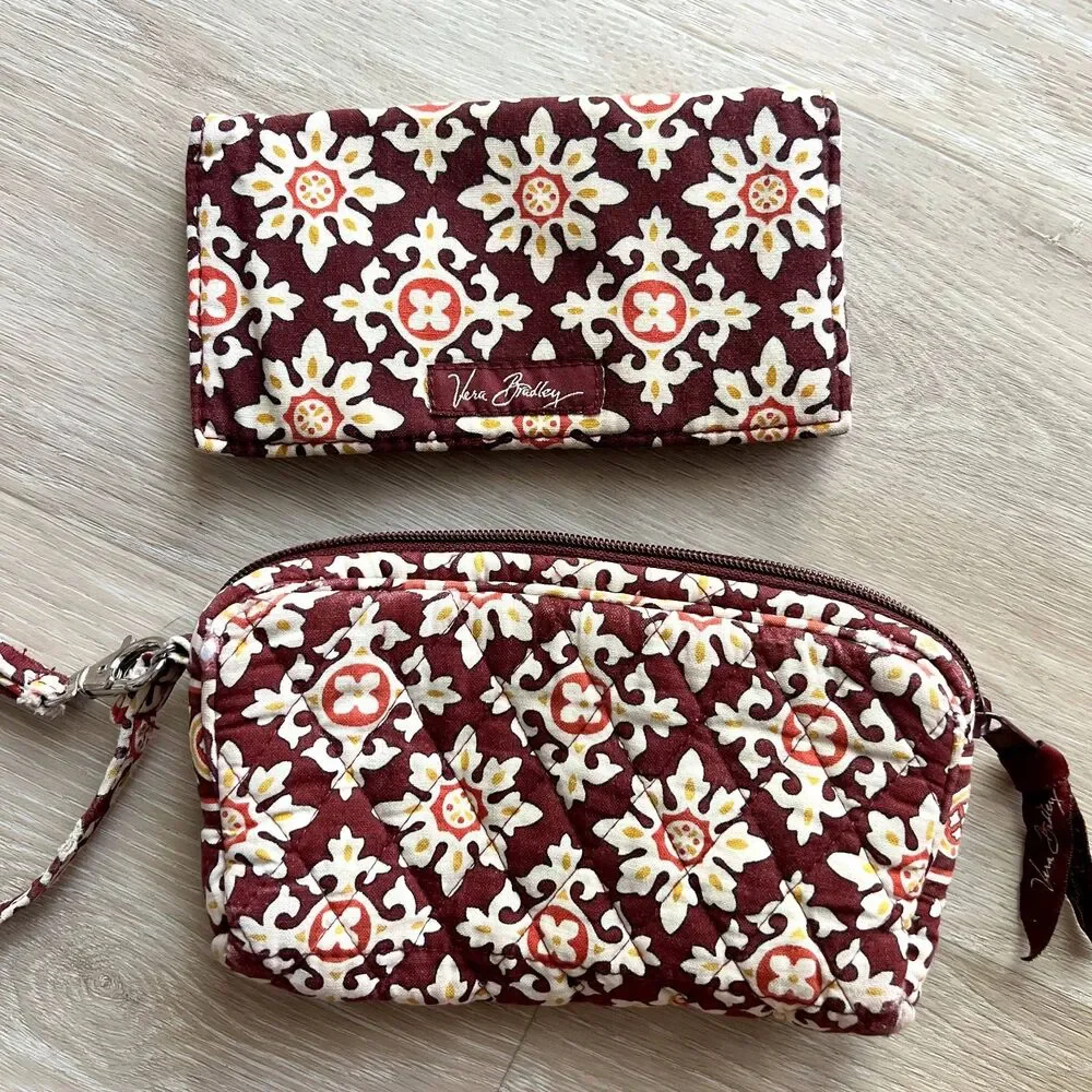 Vera Bradley Medallion Wallet & Checkbook Cover